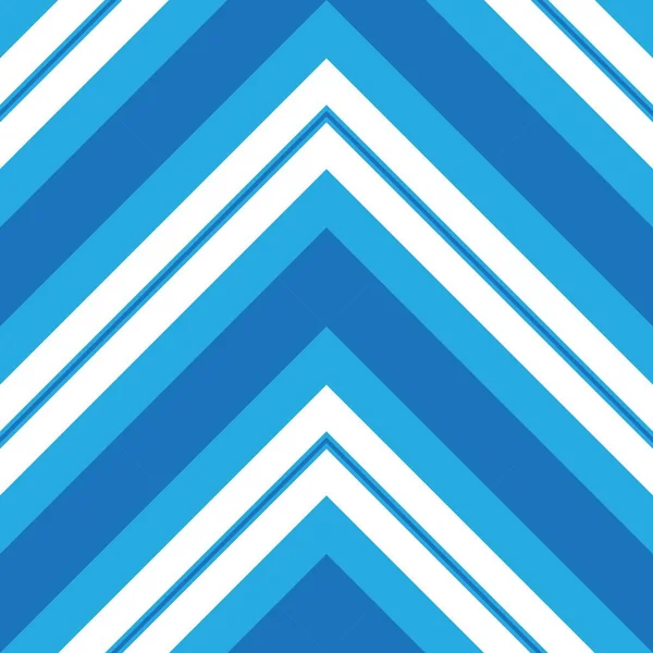 Blue Chevron Diagonal Paski Bezszwowe Tło Wzór Nadaje Się Mody — Wektor stockowy