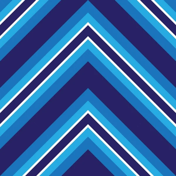 Bleu Chevron Diagonale Rayé Fond Motif Sans Couture Adapté Pour — Image vectorielle