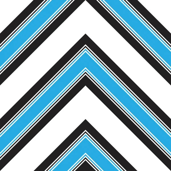 Blue Chevron Diagonal Striped Seamless Pattern Background Suitable Fashion Textiles — Stock Vector