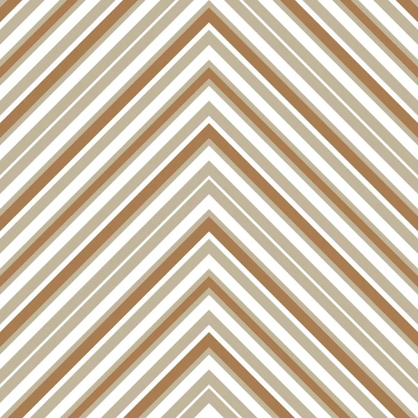 Коричневый Taupe Chevron Диагональ Полосатый Бесшовный Фон Узор Подходит Моды — стоковый вектор