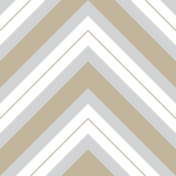 Brown Taupe Chevron Diagonal Rayas Sin Costuras Patrón Fondo Adecuado — Vector de stock