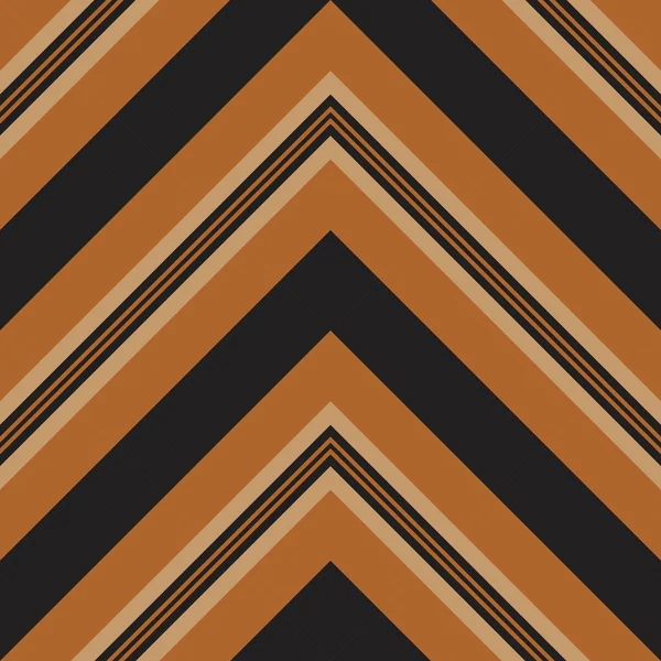 Orange Chevron Диагональ Полосатый Бесшовный Фон Узор Подходит Моды Текстиля — стоковый вектор