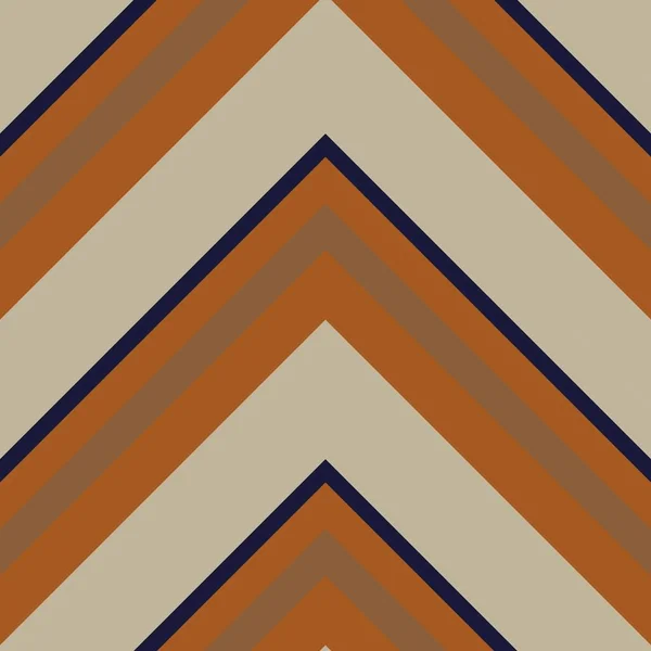 Orange Chevron Diagonale Rayé Fond Motif Sans Couture Adapté Pour — Image vectorielle