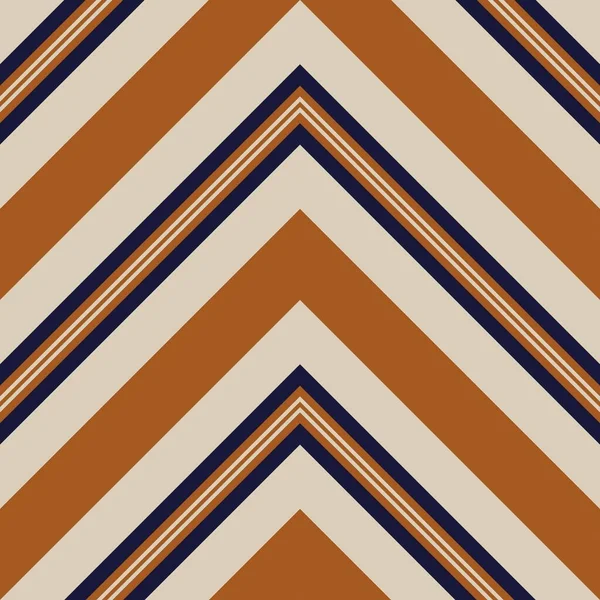 Orange Chevron Diagonal Gestreifte Nahtlose Muster Hintergrund Geeignet Für Modetextilien — Stockvektor