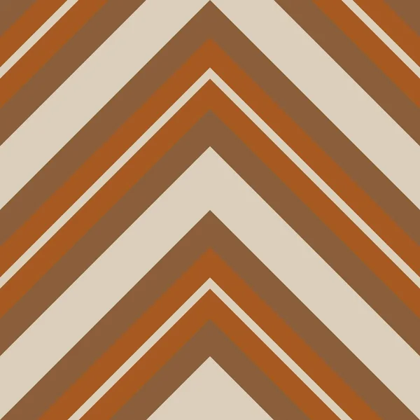 Orange Chevron Diagonal Striped Seamless Pattern Background Suitable Fashion Textiles — Stock Vector