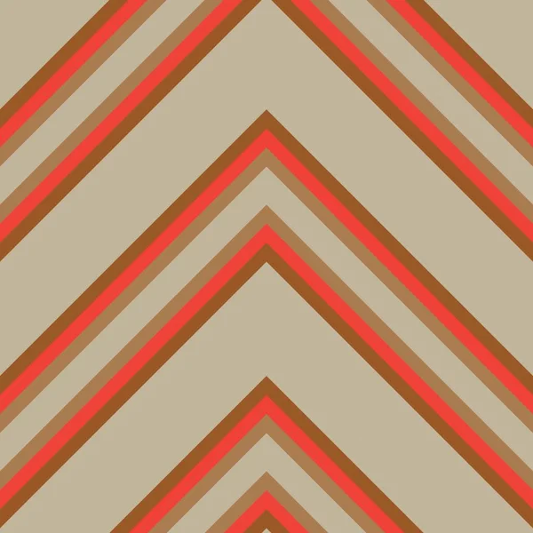 Orange Chevron Diagonal Striped Seamless Pattern Background Suitable Fashion Textiles — Stock Vector