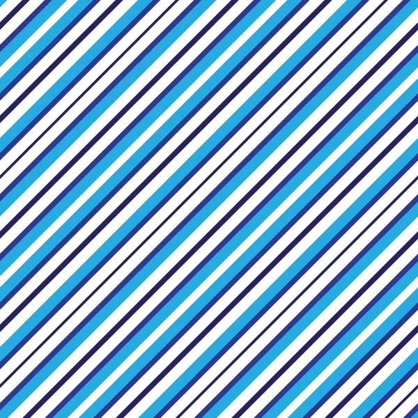 Blue Diagonal Striped Seamless Pattern Background Suitable Fashion Textiles Graphics — Stock Vector