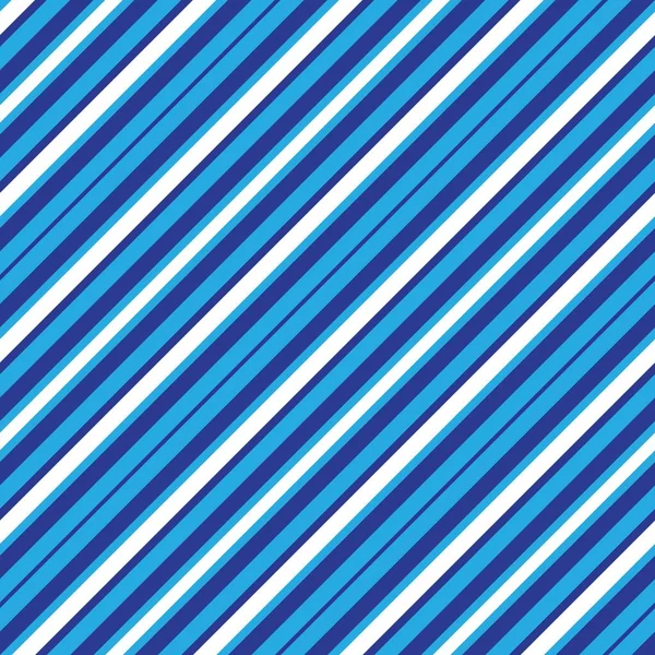 Blauw Diagonaal Gestreepte Naadloze Patroon Achtergrond Geschikt Voor Mode Textiel — Stockvector