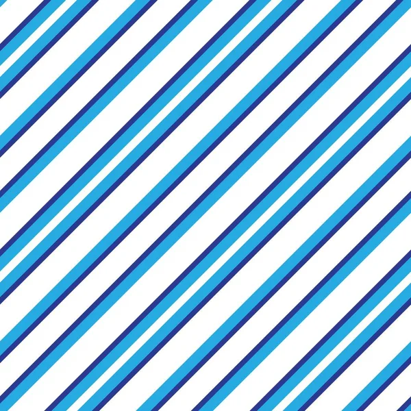 Fondo Patrón Sin Costuras Rayas Diagonales Azules Adecuado Para Textiles — Vector de stock