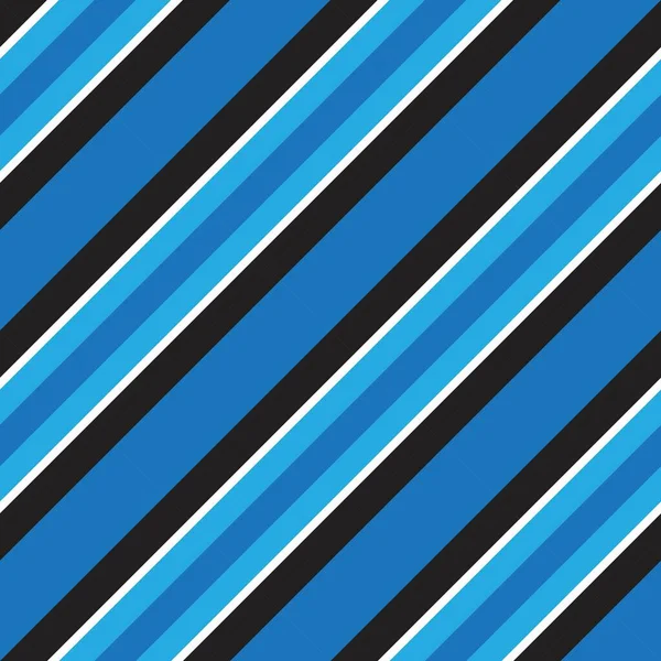 Blu Diagonale Strisce Senza Cuciture Modello Sfondo Adatto Tessuti Moda — Vettoriale Stock