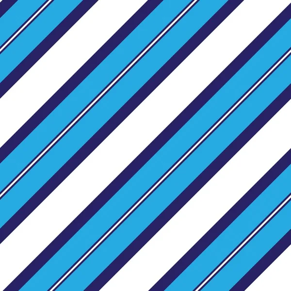 Blue Diagonal Striped Seamless Pattern Background Suitable Fashion Textiles Graphics — Stock Vector