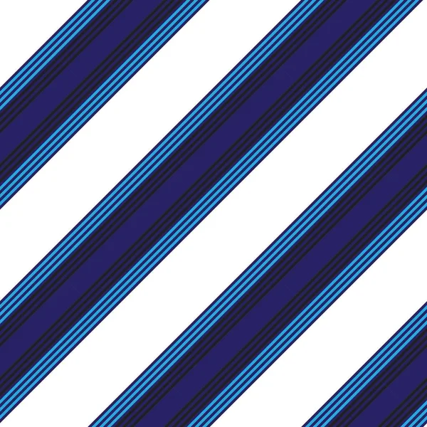 Голубая Диагональ Полосатый Бесшовный Фон Узор Подходит Моды Текстиля Графики — стоковый вектор