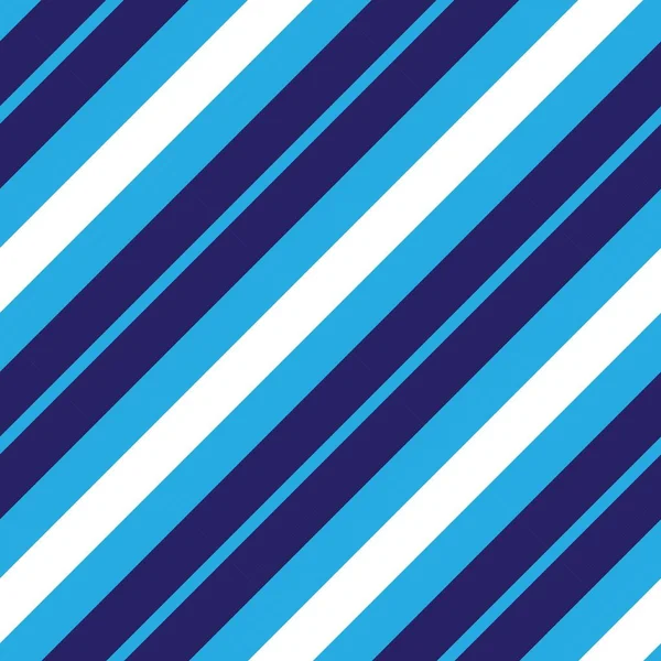 Bleu Diagonale Rayé Fond Motif Sans Couture Adapté Pour Les — Image vectorielle