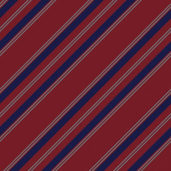 Red Blue Diagonal Striped Seamless Pattern Background Suitable Fashion Textiles — Stock Vector