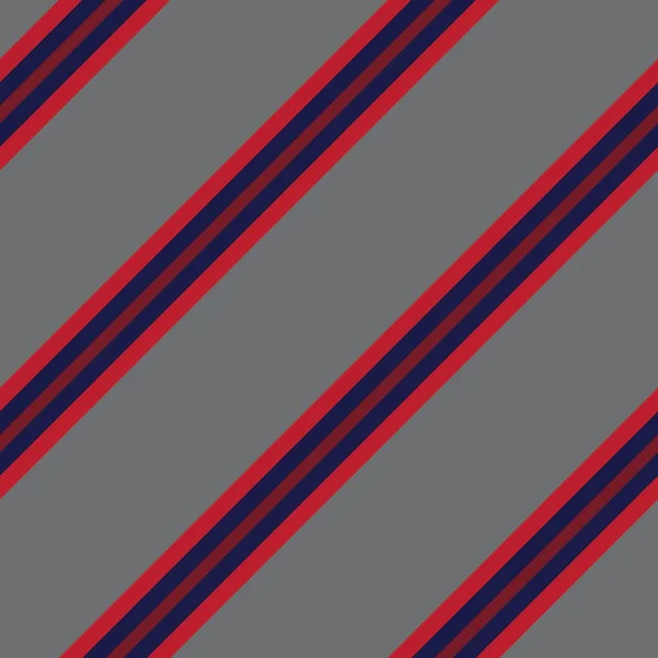 Fondo Patrón Inconsútil Rayado Diagonal Rojo Azul Adecuado Para Textiles — Vector de stock