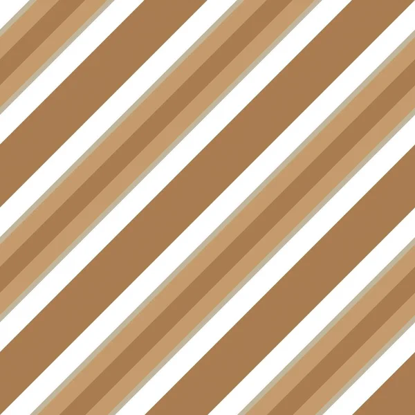 Brown Taupe Diagonal Paski Bezszwowe Tło Wzór Nadaje Się Mody — Wektor stockowy