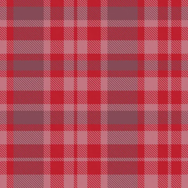 Red Ombre Plaid Textured Seamless Pattern Suitable Fashion Textiles Graphics — Stock Vector