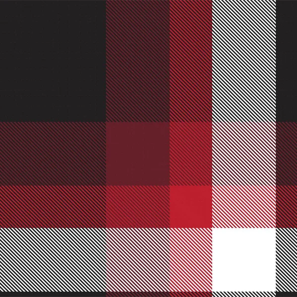 Ombre Rouge Motif Sans Couture Texturé Carreaux Adapté Aux Textiles — Image vectorielle