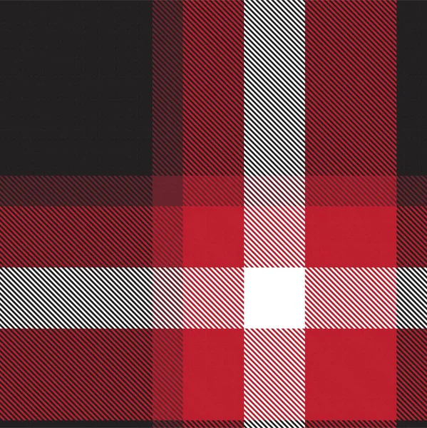 Red Ombre Plaid Texturované Bezešvé Vzor Vhodný Pro Módní Textil — Stockový vektor