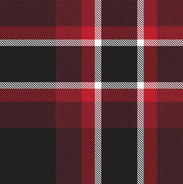 Red Ombre Plaid Текстурований Безшовний Візерунок Придатний Модного Текстилю Графіки — стоковий вектор