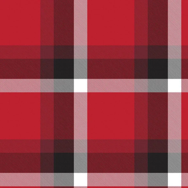 Ombre Rouge Motif Sans Couture Texturé Carreaux Adapté Aux Textiles — Image vectorielle