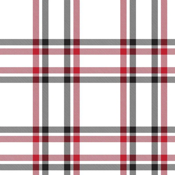 Red Ombre Plaid Texturált Zökkenőmentes Minta Alkalmas Divat Textil Grafika — Stock Vector