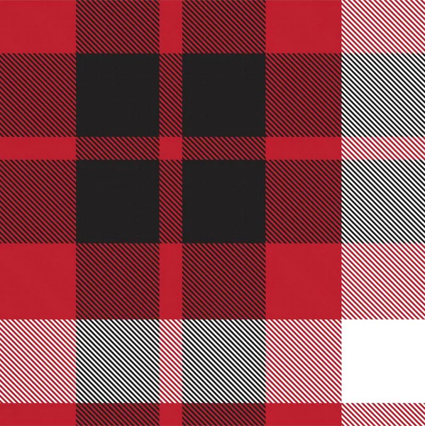 Patrón Sin Costura Texturizado Cuadros Ombre Rojo Adecuado Para Textiles — Vector de stock