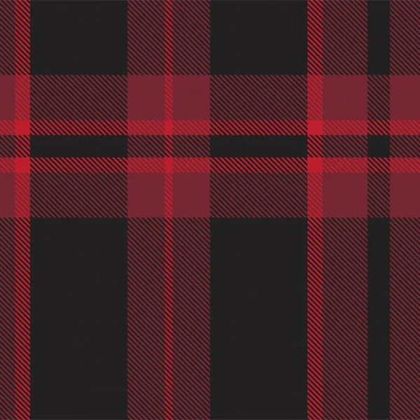 Red Ombre Plaid Texture Modello Senza Cuciture Adatto Tessuti Moda — Vettoriale Stock