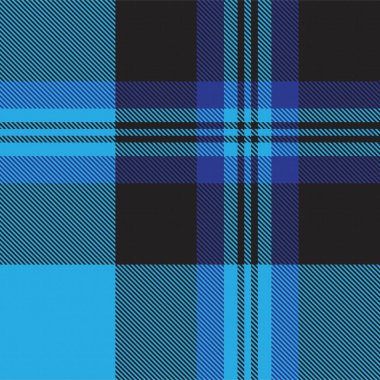 Mavi Ombre Ekose desenli, moda tekstil ve grafikleri için uygun.