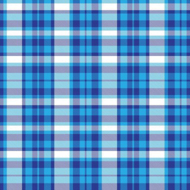 Mavi Ombre Ekose desenli, moda tekstil ve grafikleri için uygun.