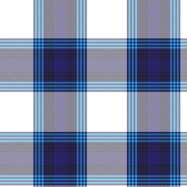Mavi Ombre Ekose desenli, moda tekstil ve grafikleri için uygun.