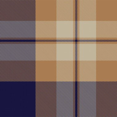 Kahverengi Ombre Ekose desenli moda tekstil ve grafikleri için uygun kusursuz desen