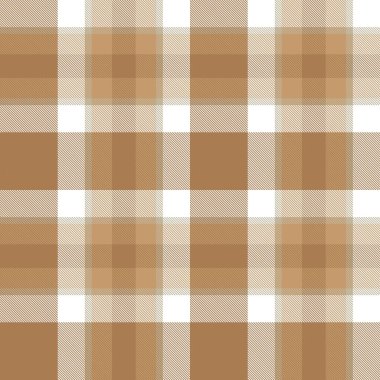 Kahverengi Ombre Ekose desenli moda tekstil ve grafikleri için uygun kusursuz desen