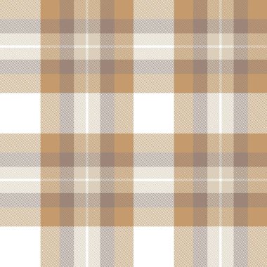 Kahverengi Ombre Ekose desenli moda tekstil ve grafikleri için uygun kusursuz desen