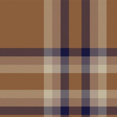 Kahverengi Ombre Ekose desenli moda tekstil ve grafikleri için uygun kusursuz desen