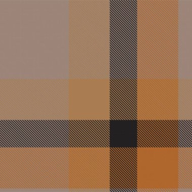 Moda tekstil ve grafikleri için uygun turuncu Ombre ekose desenli kusursuz desen