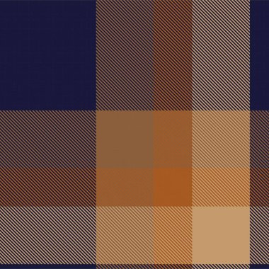 Moda tekstil ve grafikleri için uygun turuncu Ombre ekose desenli kusursuz desen