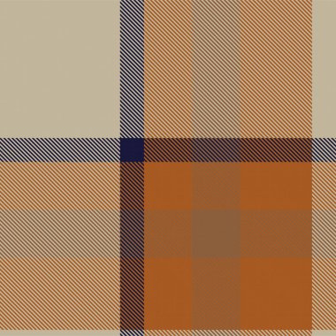 Moda tekstil ve grafikleri için uygun turuncu Ombre ekose desenli kusursuz desen