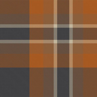 Moda tekstil ve grafikleri için uygun turuncu Ombre ekose desenli kusursuz desen