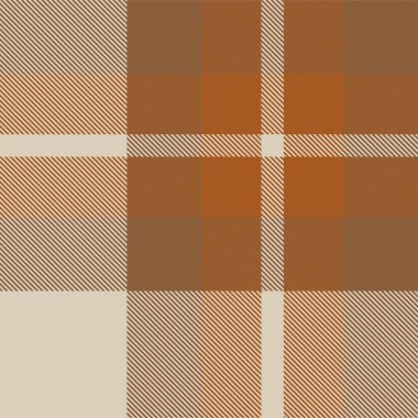 Moda tekstil ve grafikleri için uygun turuncu Ombre ekose desenli kusursuz desen