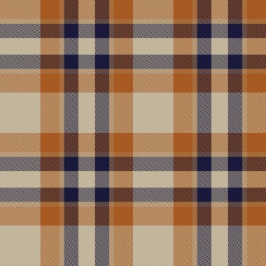 Moda tekstil ve grafikleri için uygun turuncu Ombre ekose desenli kusursuz desen