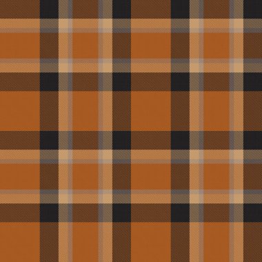 Moda tekstil ve grafikleri için uygun turuncu Ombre ekose desenli kusursuz desen