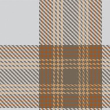 Moda tekstil ve grafikleri için uygun turuncu Ombre ekose desenli kusursuz desen