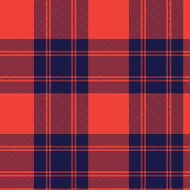 Moda tekstil ve grafikleri için uygun turuncu Ombre ekose desenli kusursuz desen