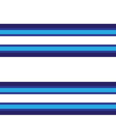 Moda tekstil ve grafikleri için uygun mavi yatay çizgili dikişsiz arkaplan