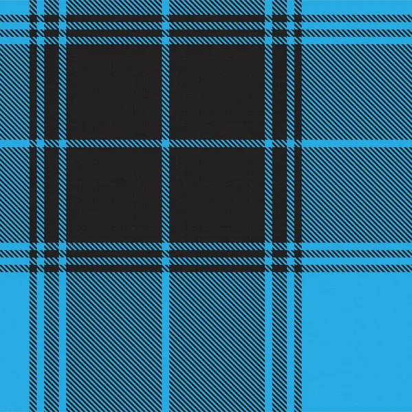 Blue Ombre Плед Текстурированный Бесшовный Узор Подходит Моды Текстиля Графики — стоковый вектор
