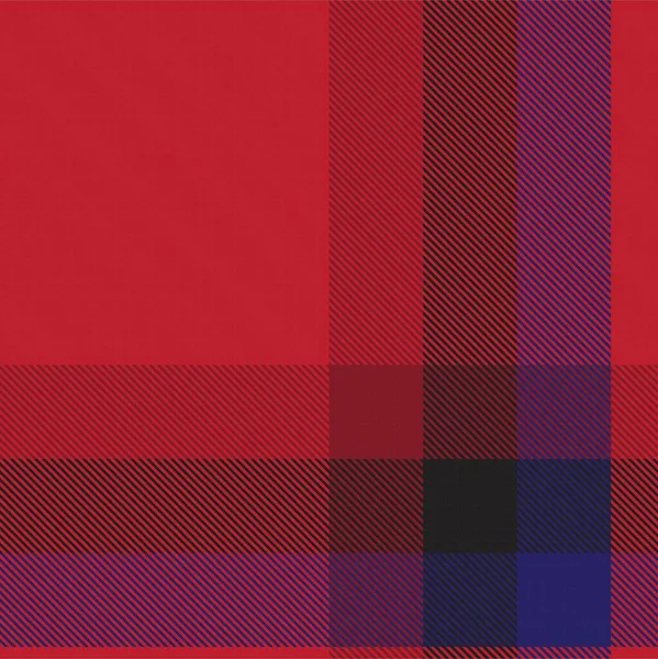 Rouge Marine Ombre Plaid Motif Sans Couture Texturé Adapté Aux — Image vectorielle