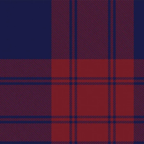 Red Navy Ombre Plaid Текстурований Безшовний Візерунок Придатний Модного Текстилю — стоковий вектор