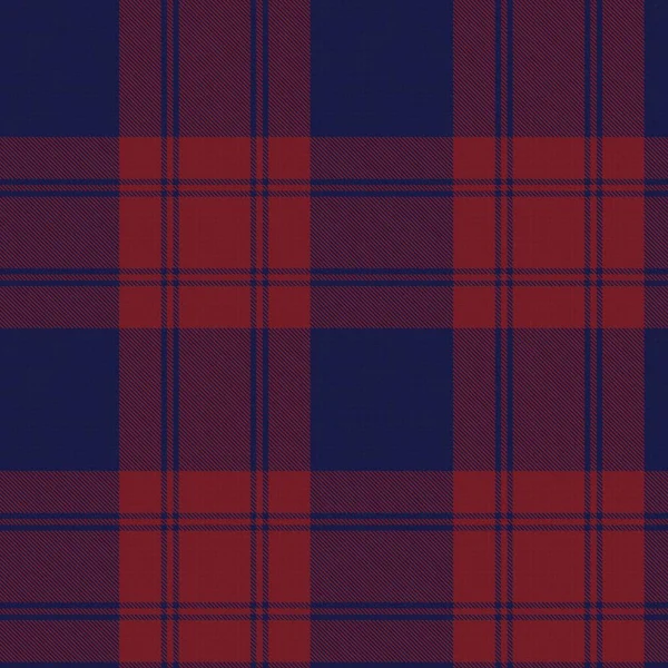 Red Navy Ombre Plaid Textuur Naadloos Patroon Geschikt Voor Mode — Stockvector