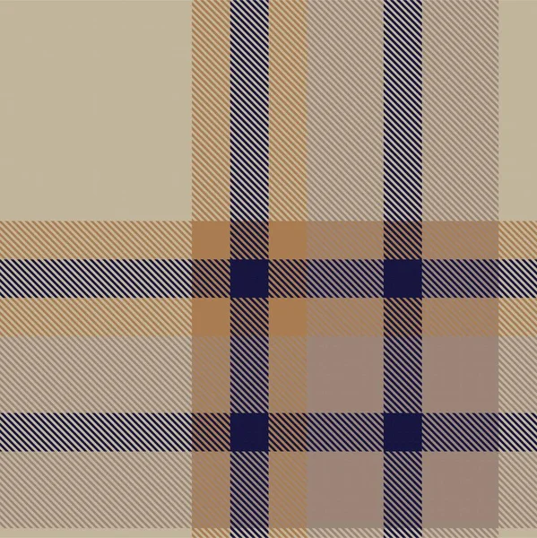 Brown Ombre Plaid Texturizado Padrão Sem Costura Adequado Para Têxteis — Vetor de Stock